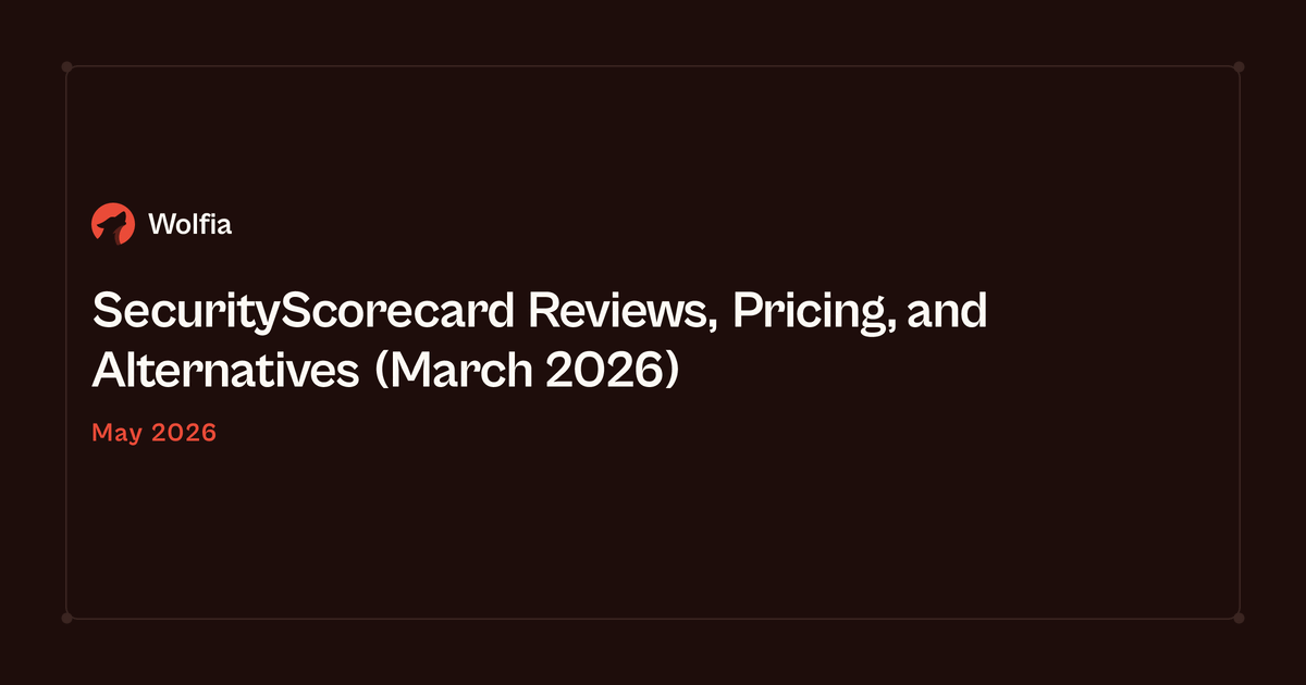 SecurityScorecard Reviews, Pricing, and Alternatives (2026)