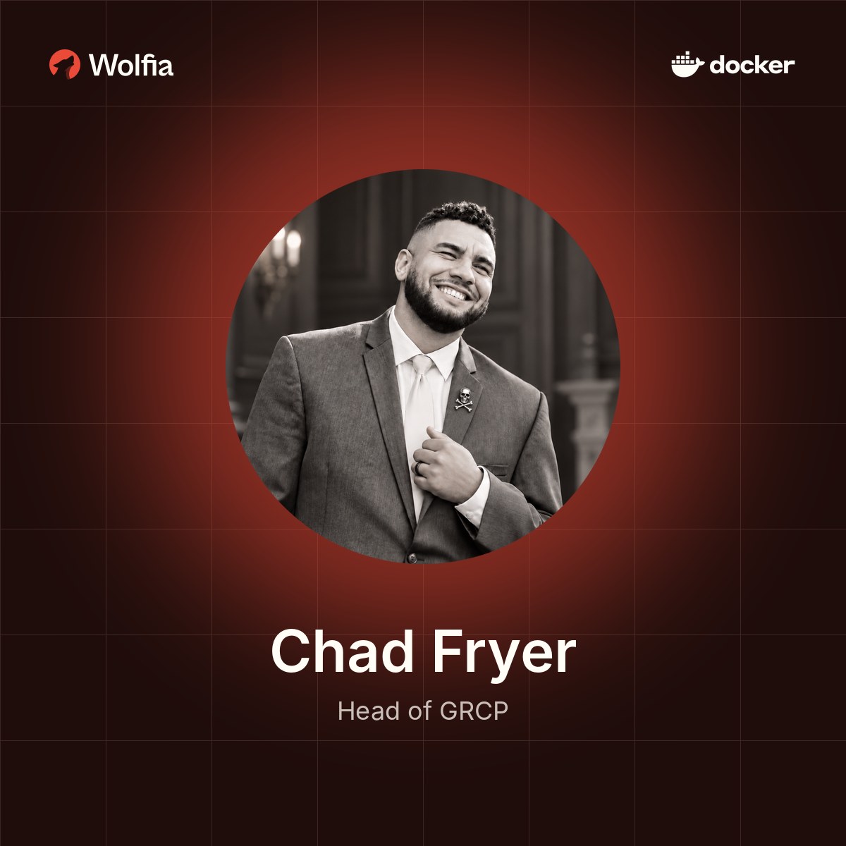 Chad Fryer, Head of GRCP at Docker