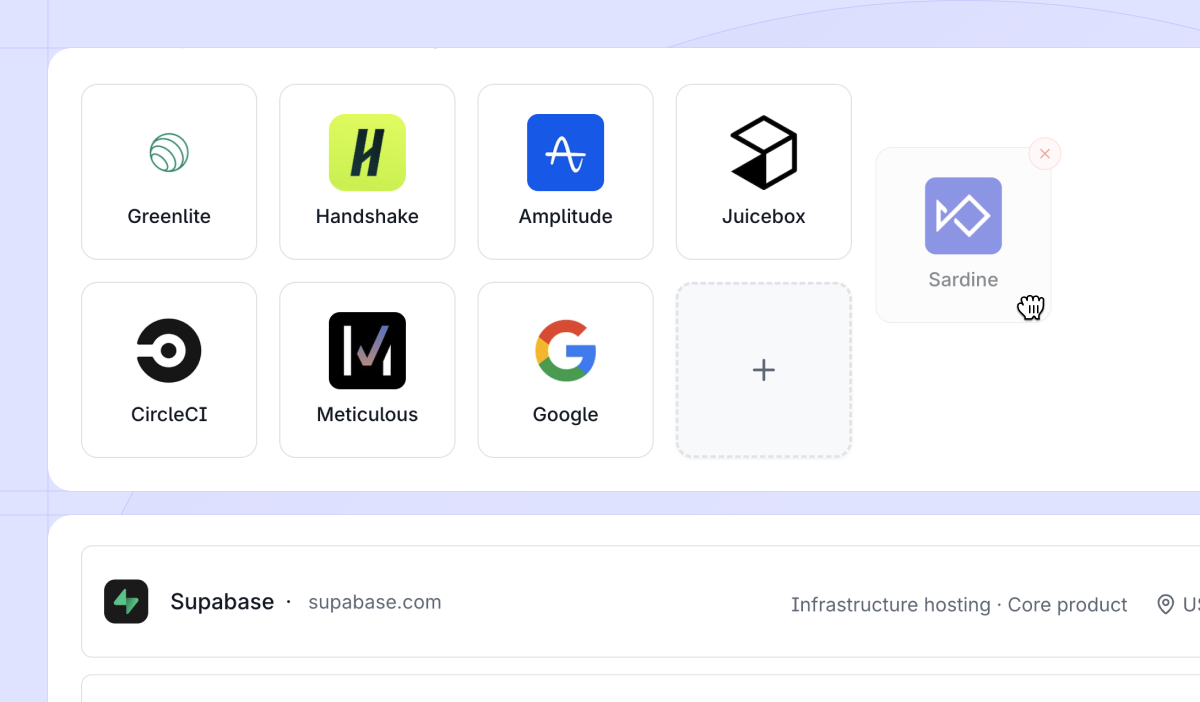 Drag-and-drop Trust Center editor with live preview